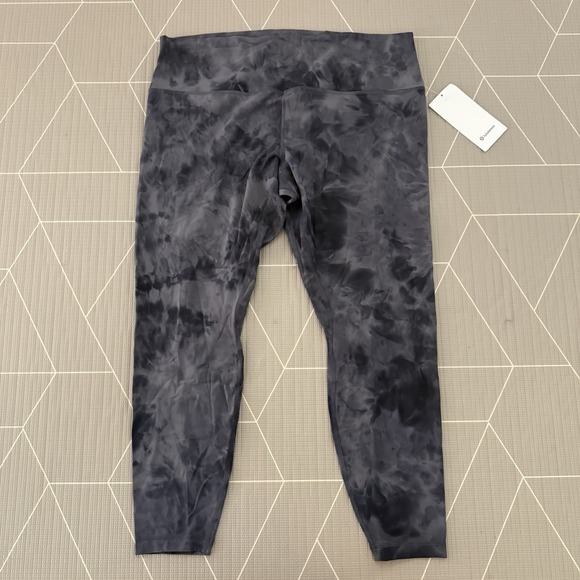 NEW Lululemon Align High-Rise Pant 28" Size 20 Diamond Dye Grey - Picture 5 of 8